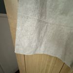 Banana Republic  Factory Linen Blend Wide Leg Cropped Pull-On Pants in Flax Sz M Photo 3