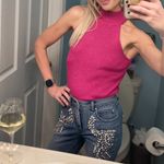 Cache  Embellished Rhinestone Gems Denim y2K Statement Jean Size Women’s Sz 24 Photo 3