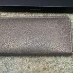 Bebe NWT  METALLIC GLITTER WALLET Photo 2