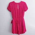 Anthropologie  TWA Greenbrier Embroided Mock Wrap Romper Photo 7