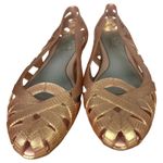 Melissa Jason Wu Pink Jelly Ballet Flats Size 7 Photo 5