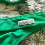 Maui Girl Green Bikini Set Brazilian Tiny L S Photo 2