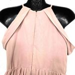 JJ's House A-line Halter Floor-Length Chiffon Junior Bridesmaid Dress Size J12 Photo 4