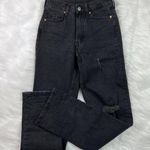 H&M high rise vintage straight black jeans Photo 0