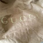 Gucci GG Crystal Hobo Shoulder Bag in Brown Coated Monogram & Leather Photo 11