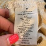 Ci Sono Linen Blend Stripes Mustard/White Sleeveless Jumpsuit Photo 3