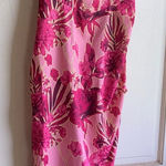 Pretty Little Thing PLT PINK FLORAL SLINKY DRESS Photo 0