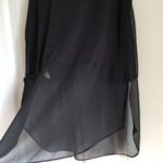 BCBGeneration Satin Trimmed Scoop Neck Sleeveless Tank Top Blouse BCBG Black XS Women’s Photo 3