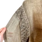 Sundance YAUVAN Sheer Gauze Embroidered Waterfall Cardigan Cover Up Photo 2