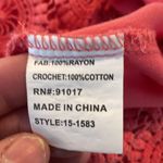 Solitaire Swim orange cover up size small Photo 6