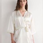 Intimissimi Silk Kimono White Size S/M Photo 0
