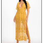 Wicky LS All Over Lace Maxi Dress Festival Cover Photo 1