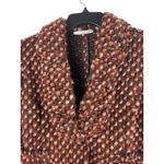 Blugayà Made in Italy Wool Blend Bouclé Textured Blazer Black Orange Women’s 10 Photo 1