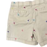 Rafaella  Cream Shorts with Multicolor Embroidery Photo 2