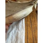 Prada Vintage Logo Jacquard Shoulder Bag Crossbody Womens Beige Italy BT0706 Photo 3