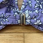 Zaful Purple Floral Bikini Top - Underwire Swimwear Woman’s Size 4 NWT Photo 4
