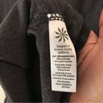 Athleta scrunch ruched crisscross athletic long charcoal gray tank top XS Photo 4