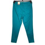 Style & Co SZ 12 Skinny Jeans Hi-Rise Stretch Zip-Fly Pockets Peacock Teal Blue Photo 2