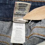 True Religion  Bootcut Jeans Dark Wash Distressed Denim USA Made Size‎ 29 Altered Photo 9