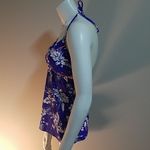 Arizona Jeans NWT Arizona Jean Blue & White Floral Tankini Top (M) Photo 3