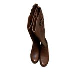 Naturalizer Women's Comfort N5 Brown Leather Riding Boots Size 5.5 Wide Calf Sk Photo 1