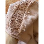 Cable & Gauge NWOT   knitted Dusty Rose  blouse Photo 2