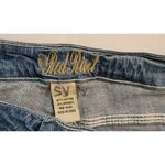 Red Rivet  Jean Shorts Low Rise Rolled Cuff Women's Size 11 Photo 3