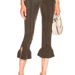 Calvin Rucker What I Like Olive Crop Flare Pants Photo 0