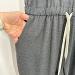 Zella  All Day Women's Charcoal Grey Tencel Drawstring Jumpsuit Size S Soft Cozy Photo 7