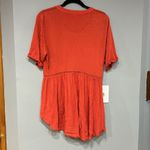 Anthropologie  Akemi + Kin Veria‎ Swing Tunic Blouse Top Orange/Rust Size S BIN E Photo 3
