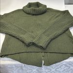 American Rag  Forest Green Turtleneck Sweater Photo 4