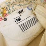 Paige SZ 29 Floral Printed Cutoff Denim Shorts Photo 4