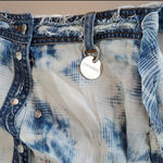 Diesel Blue & White Layered Skirt Photo 3