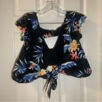 Lysa Swim Black/Blue Floral Low Photo 8