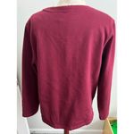 Falls Creek Embroidered Fleece Lined Button Up Cardigan Large Photo 5