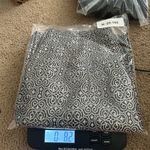 Talbots  Women's Vintage Silk Tapered‎ Pants Black Ornate Design Size 4 Photo 11