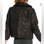 Juicy Couture  Womens Green Camo Moto Puffer Jacket Photo 1