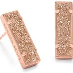 Kendra Scott Rose Gold Lady Stud Earrings Photo 0