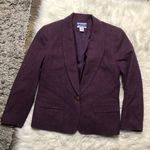 Pendleton  purple one button wool blazer 10 petite Photo 0