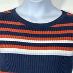 Bar III Bell Sleeve Striped Ribbed Sweater size Medium Photo 10