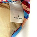 Shade & Shore Women's Shoulder Tie Multicolor Bikini Top Size Large (12-14) New! Photo 6
