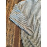 American Eagle  oversized chunky knit sweater size small green cable knit Photo 1