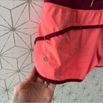 Lululemon  Speed Short Pink Maroon 2.5” Photo 4