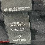 Disney CRUELLA de VIL 101 DALMATIANS PANEL SWEATSHIRT UNISEX 4X RED/BLACK A59 Photo 5