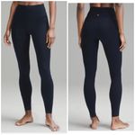 Lululemon align high rise leggings navy blue 14 Photo 1