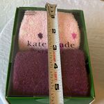 Kate Spade : Pink & Purple Crew “Fuzzy” Socks- set of 2 Photo 9