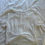 Cozy Casual White tee Photo 2