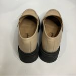 Free People  Lyra lug sole loafers tan Leather‎ black womens size 36.5 trendy Y2K Photo 5