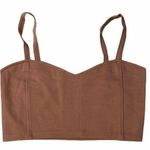 OTL Nude Cropped Bralette Tank NWOT Size M Photo 0