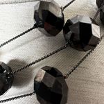 Kenneth Cole black beaded necklace Photo 3